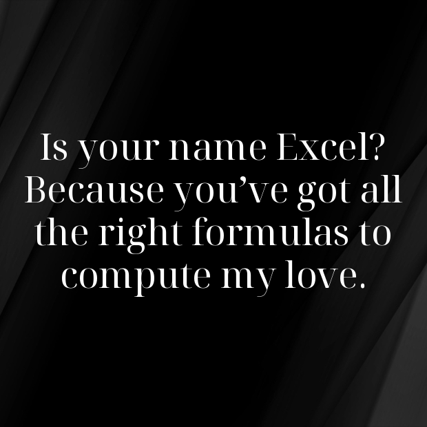 Accounting Pick Up Lines-GZYYXN