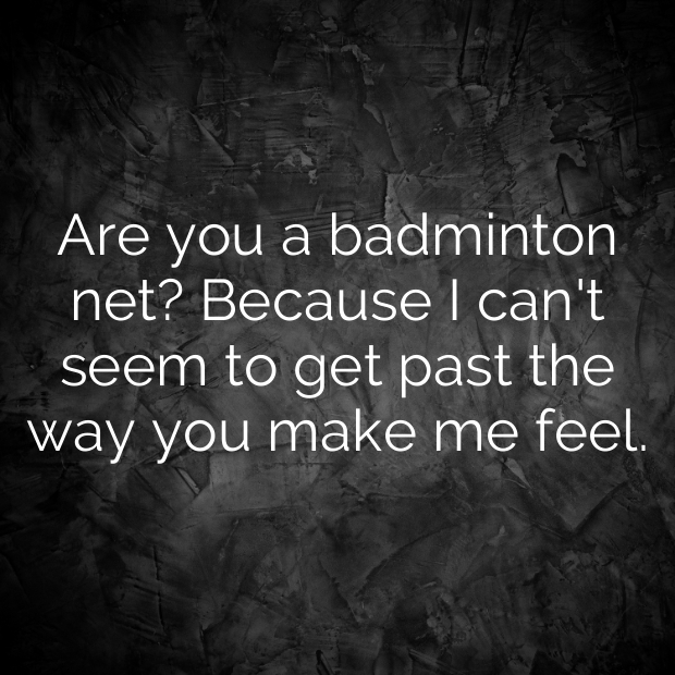 Badminton Pick Up Lines-C3TsiX