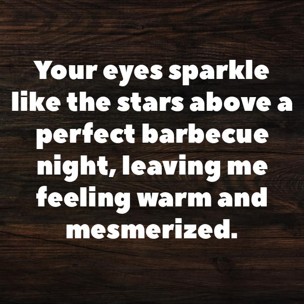 Barbecue Party Pick Up Lines-AotyxA