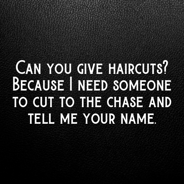 Barber Shop Pick Up Lines-VAYlTL