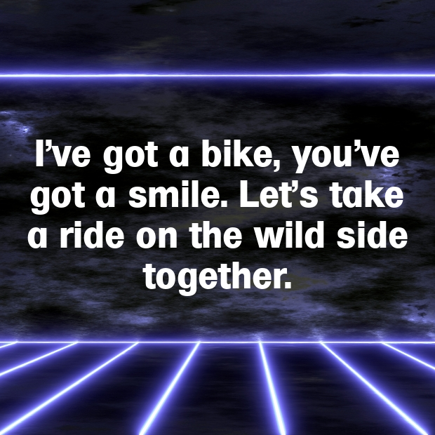 Bike Cyclist Pick Up Lines-lG723f