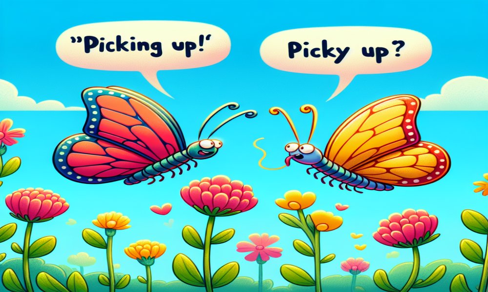 Butterfly Pick Up Lines