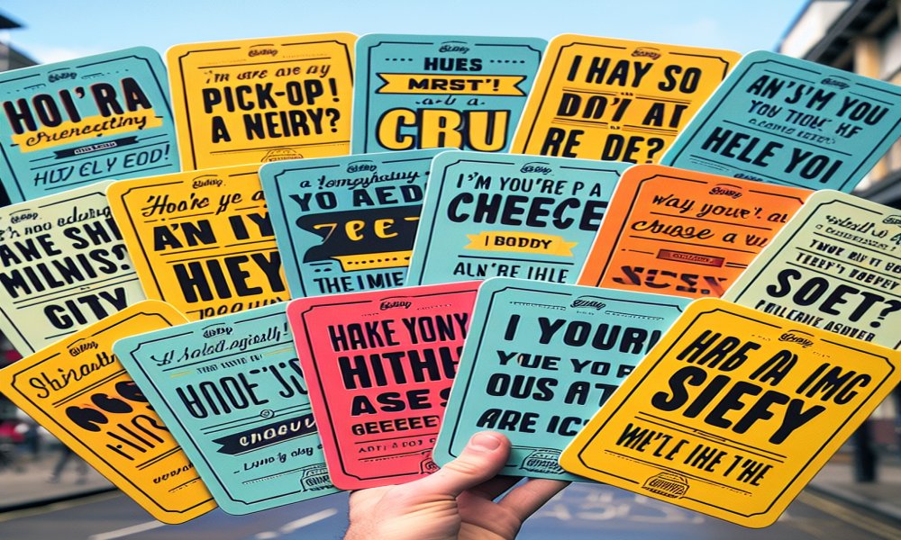 Cheesy Pick Up Lines