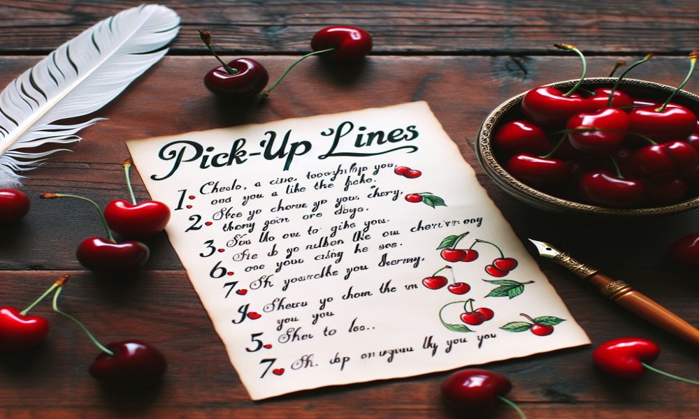 Cherry Pick Up Lines