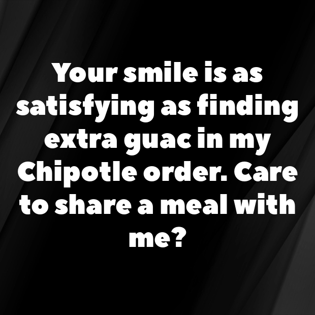 Chipotle Pick Up Lines-s1RSOY