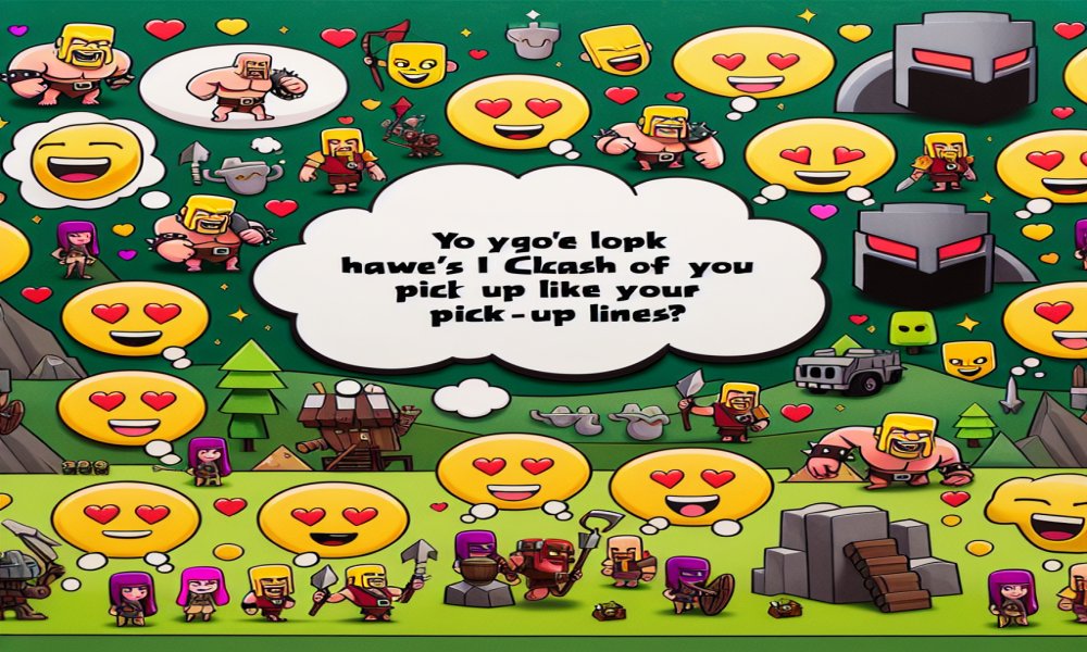 Clash Of Clans Pick Up Lines