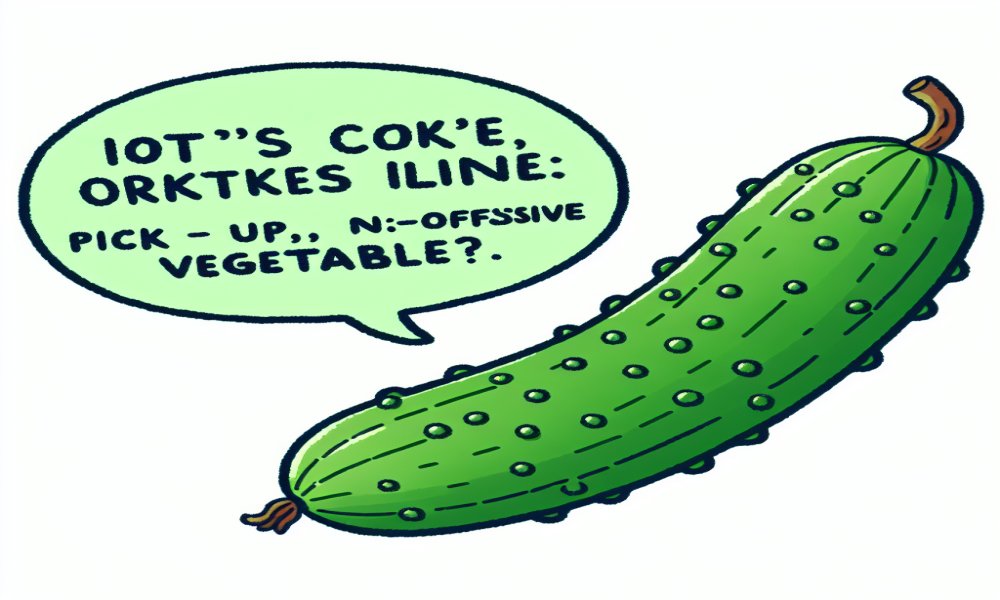 Cucumber Pick Up Lines