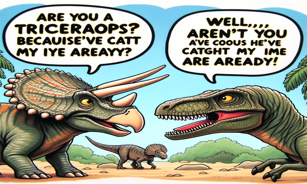 Dinosaur Pick Up Lines