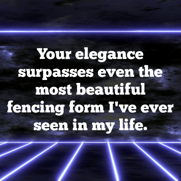 Fencing Pick Up Lines-l9c8Og