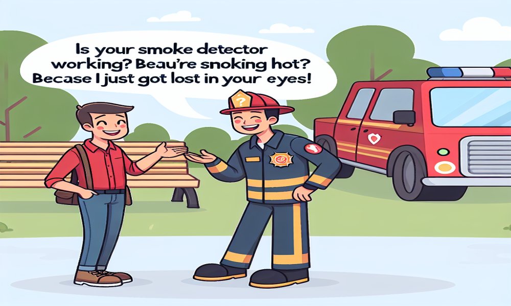 Firefighting Pick Up Lines