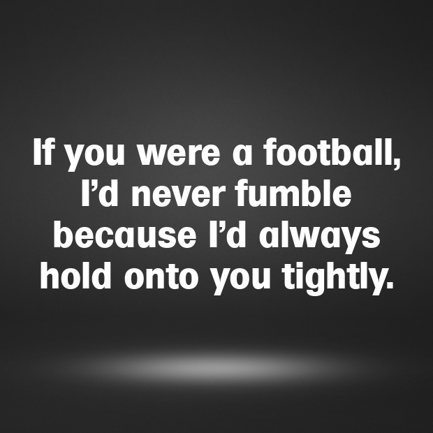 Football Pick Up Lines-S8barp