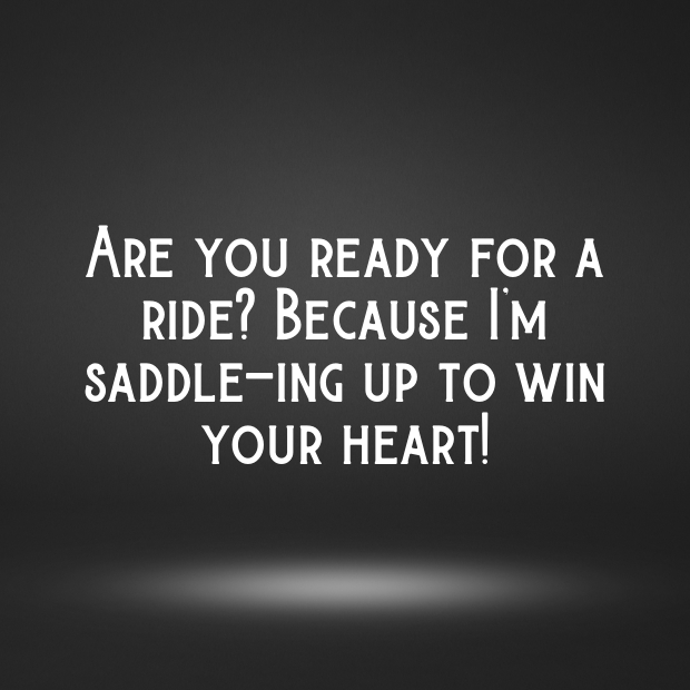 Horse Pick Up Lines-ActyNd