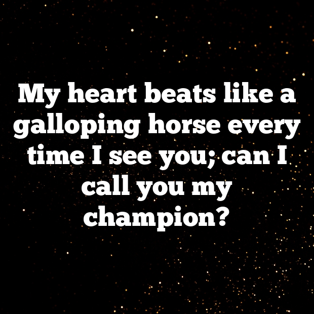 Horse Racing Pick Up Lines-wrU9cT