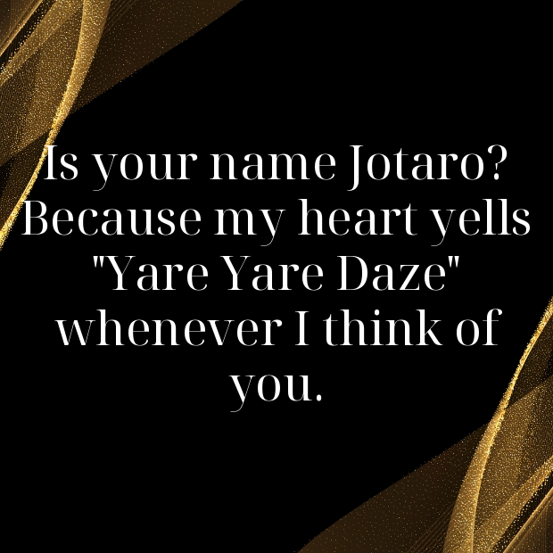 Jojo Pick Up Lines-VdKrde