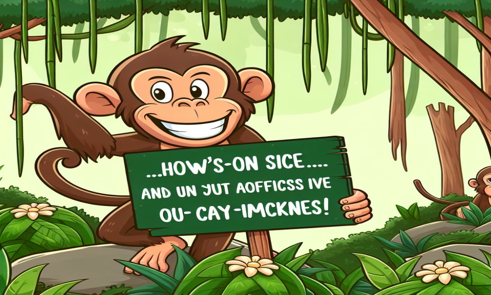 Monkey Pick Up Lines