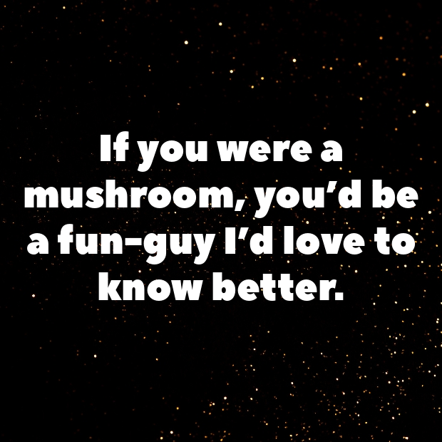 Mushroom Pick Up Lines-cmQwKl