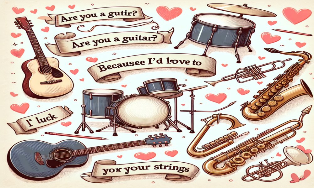 Music Instrument Pick Up Lines)