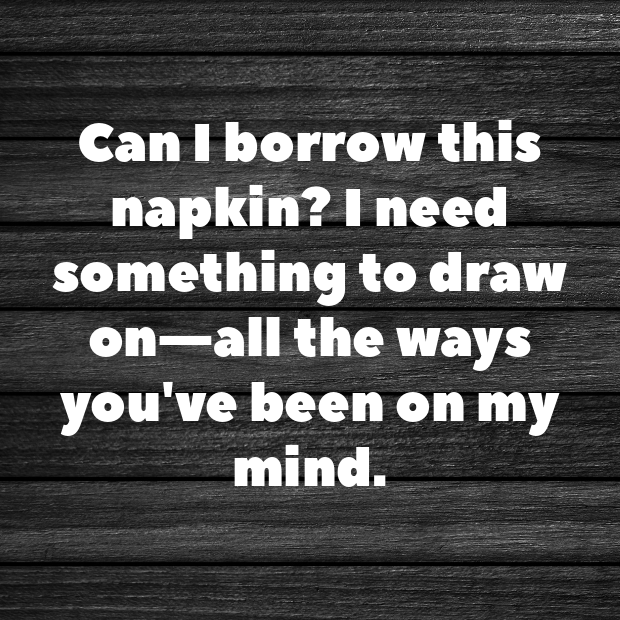 Napkin Pick Up Lines-23BZxR