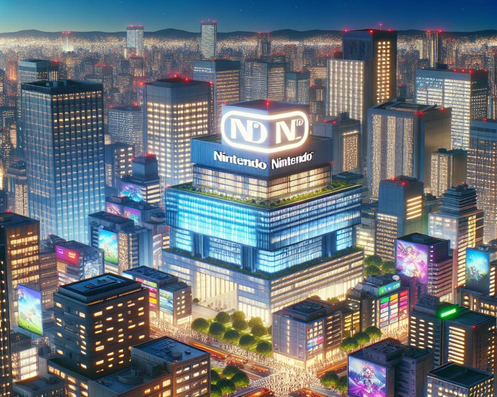 Nintendo is in a big city