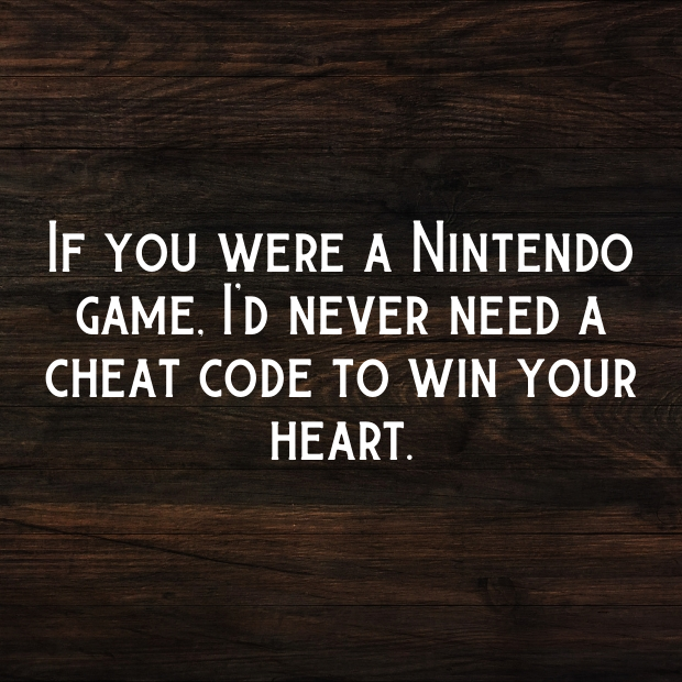 Nintendo Pick Up Lines-82mF9M