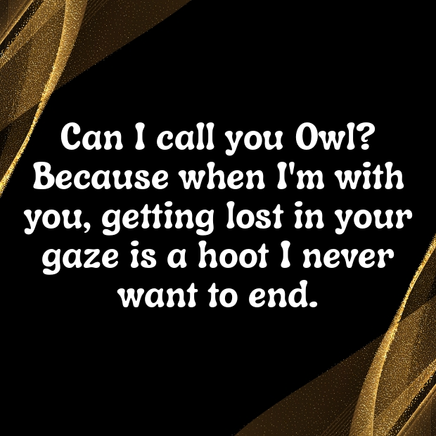 Owl Pick Up Lines-95MPIL