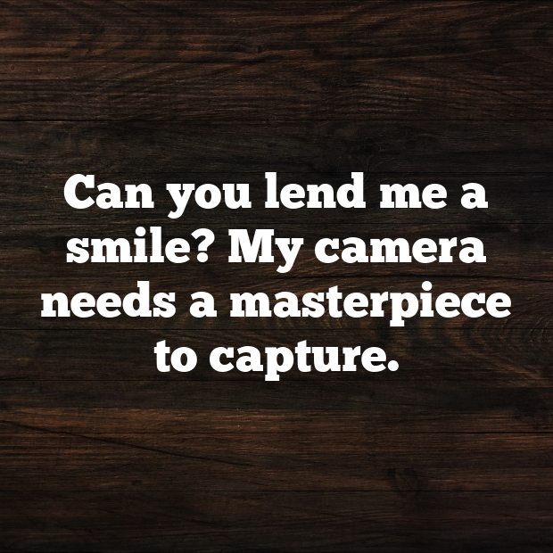 Photographer Pick Up Lines-j7EdR4