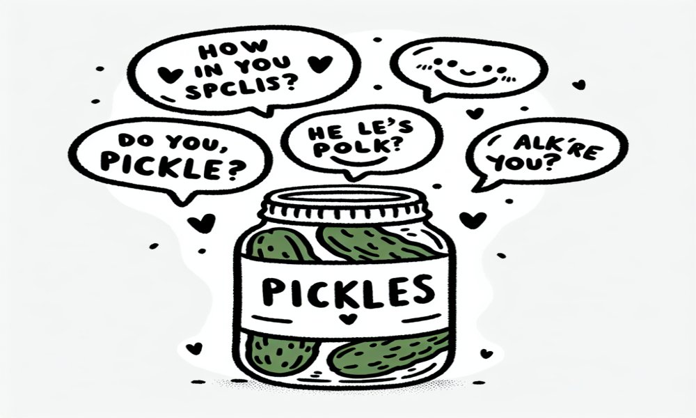 Pickle Pick Up Lines