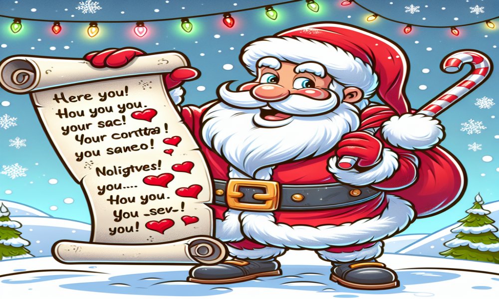 Santa Pick Up Lines