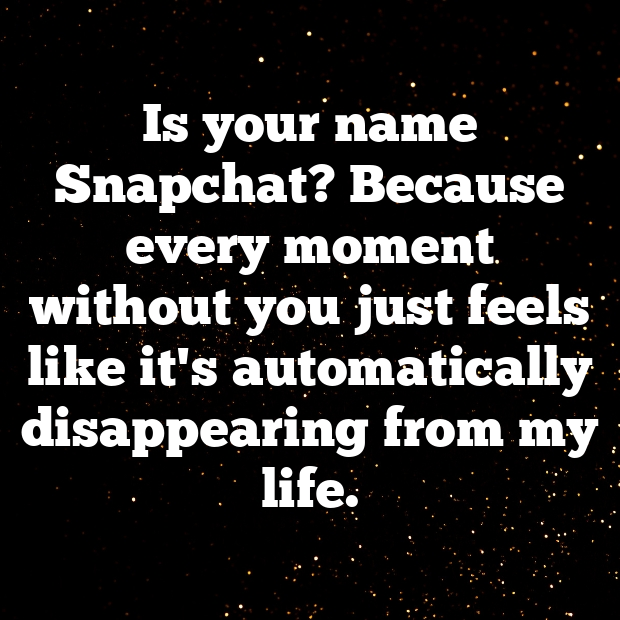 Snapchat Pick Up Lines-SQR9uE