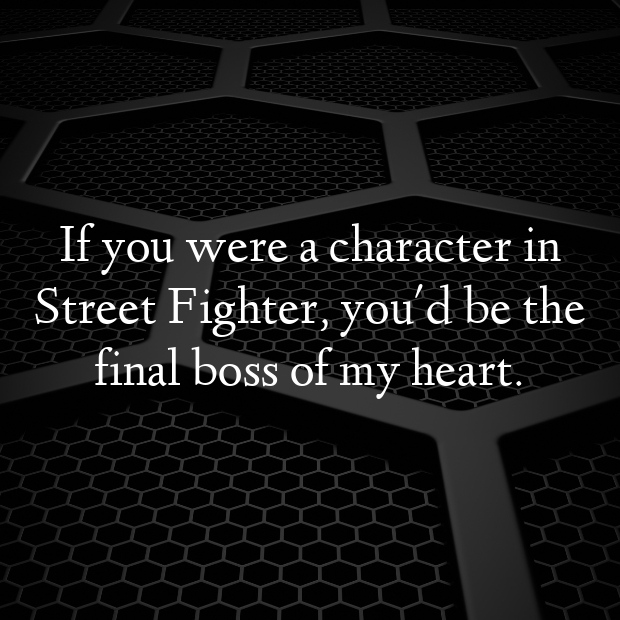 Street Fighter Pick Up Lines-BEMB23