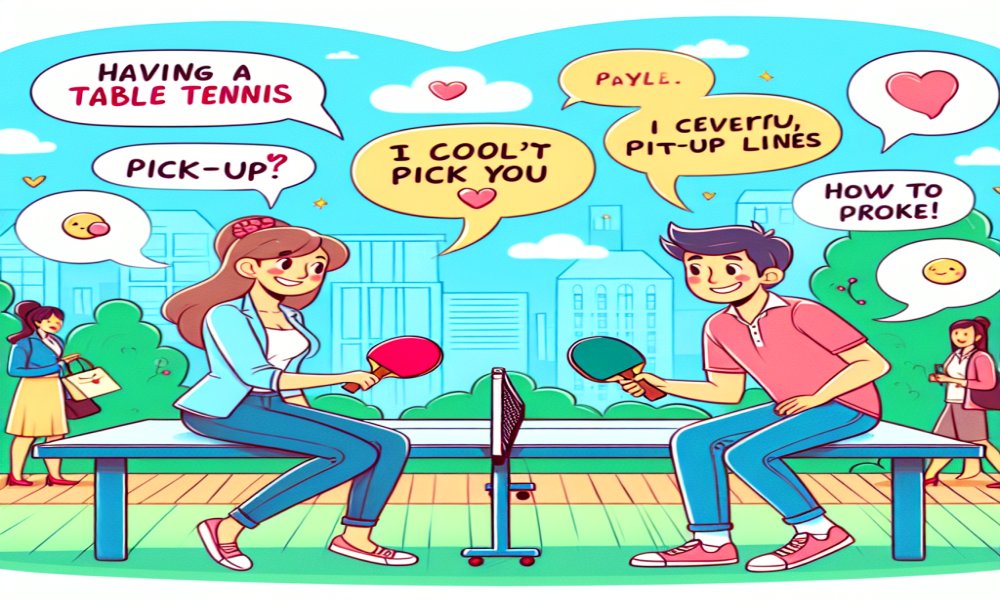 Table Tennis Pick Up Lines