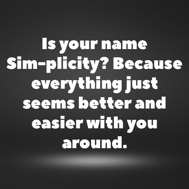 The Sims Pick Up Lines-CFDHBu