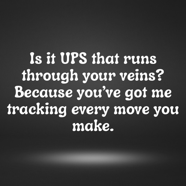 UPS Pick Up Lines-F16SAS