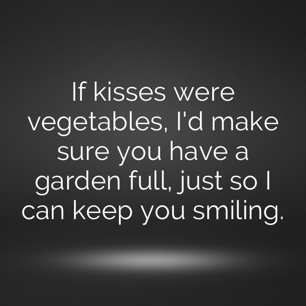 Vegetarian Pick Up Lines-RKXUbe